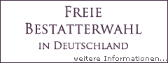 Freie Bestatterwahl in Deutschland