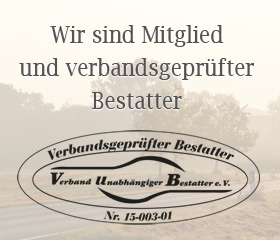 Mitglied im Verband unabhängiger Bestatter