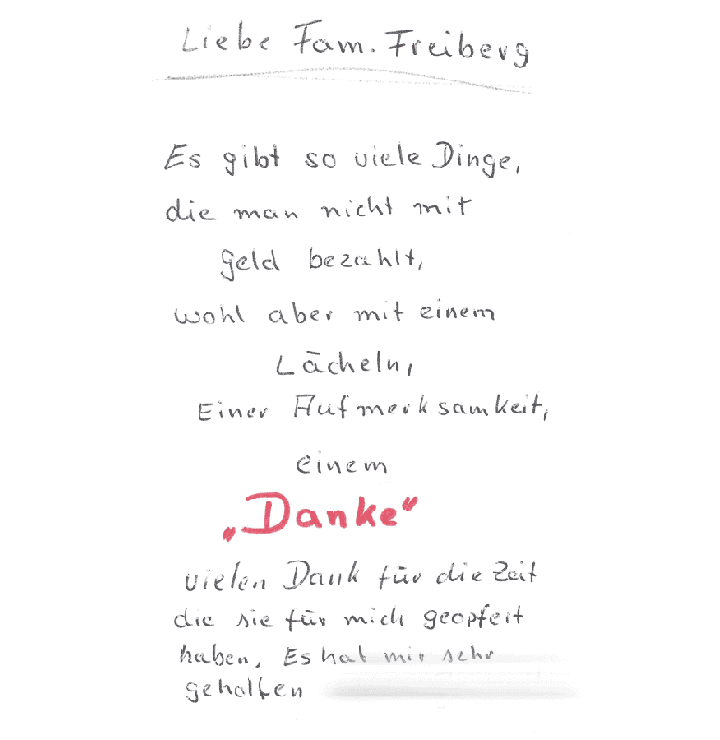 In Erinnerung bleiben nach dem Tod
