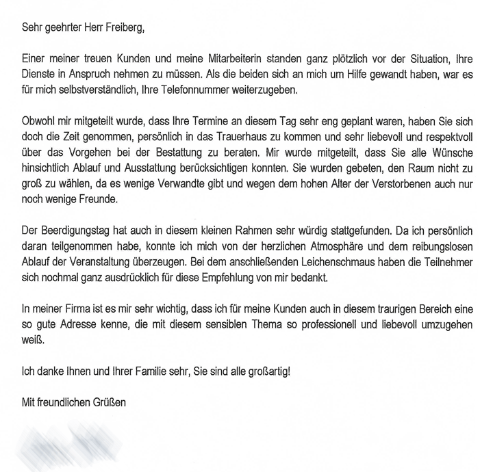 Trauerrednerin