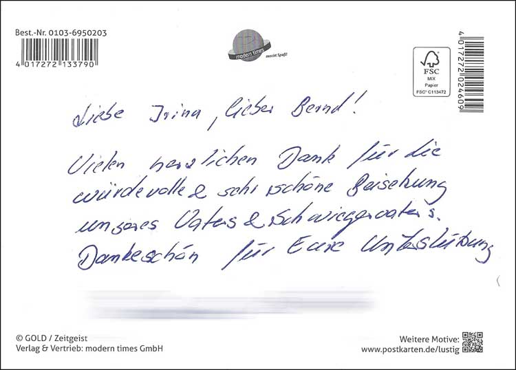 Urnen Beisetzung in Schweinfurt